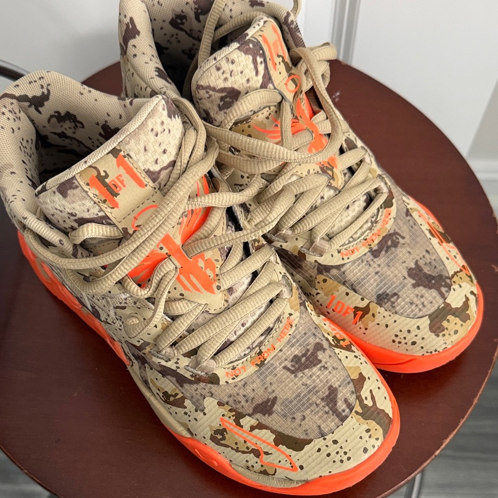 PUMA x LaMelo Ball MB.01 "Digital Camo" basketball sneakers